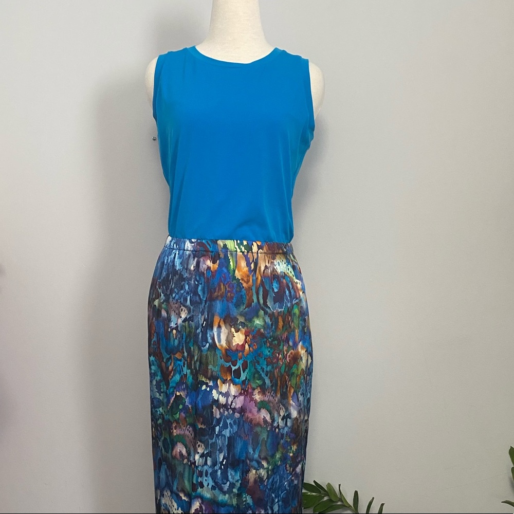 Designer Joeffer Caoc watercolour dress